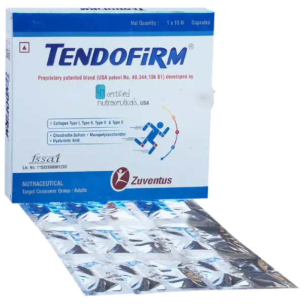 Tendofirm Capsule with Collagen, Chondroitin, Mucopolysaccharide & Hyaluronic Acid